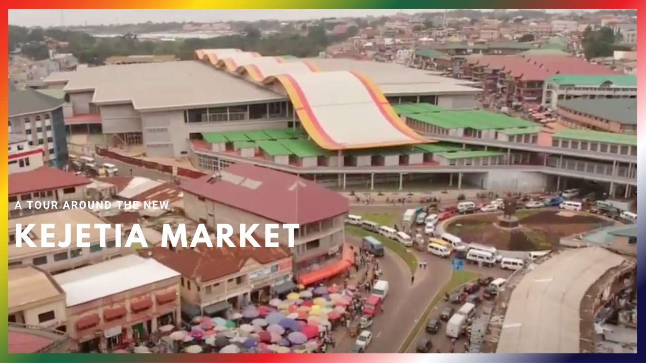 WEST AFRICA'S BIGGEST INDOOR MARKET || KUMASI'S PRIDE 🇬🇭