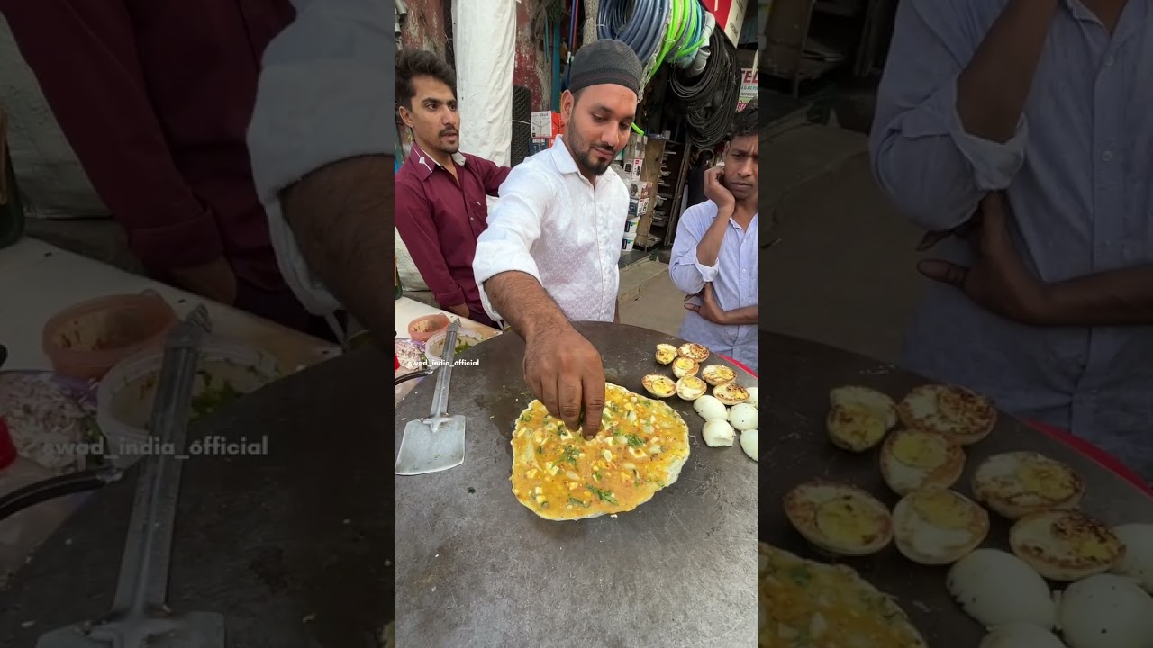 Mumbai Famous BOILED EGG OMELETTE 