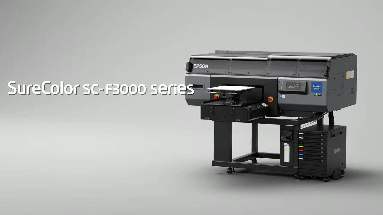 SureColor SC-F3000 Series | Epson&rsquo;s First Industrial DTG Printer