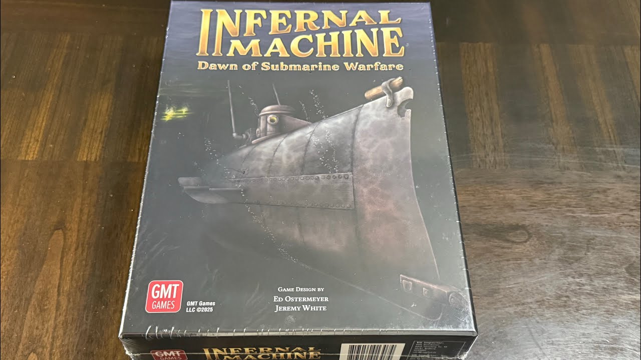 Infernal Machine: Dawn of Submarine Warfare (GMT) - Unbox & First Look