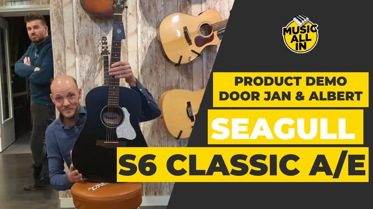 Seagull S6 Classic Black AE