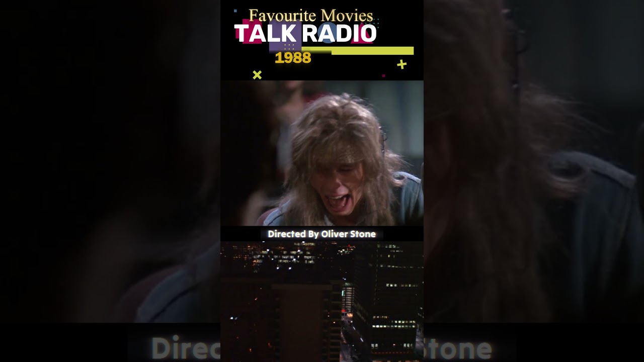 Talk Radio🎤Favourite Movies #ericbogosian #oliverstone #alecbaldwin #1988 #drama