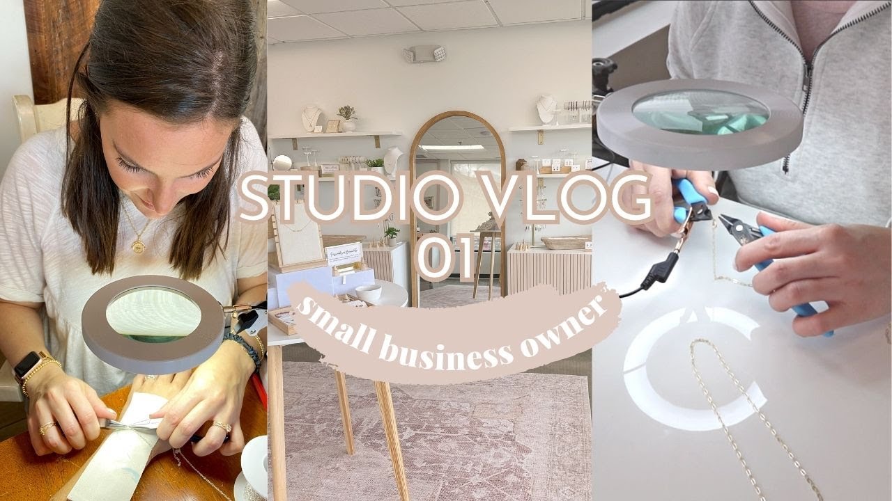 STUDIO VLOG: день из жизни владельца малого бизнеса | Сара Бритини