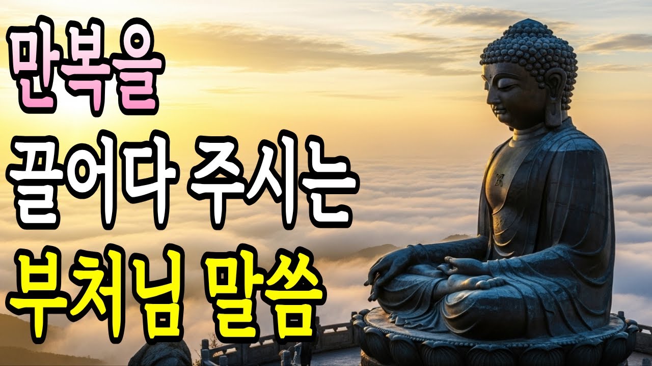 만복을 끌어다 주시는 부처님 말씀 | 오디오 명상