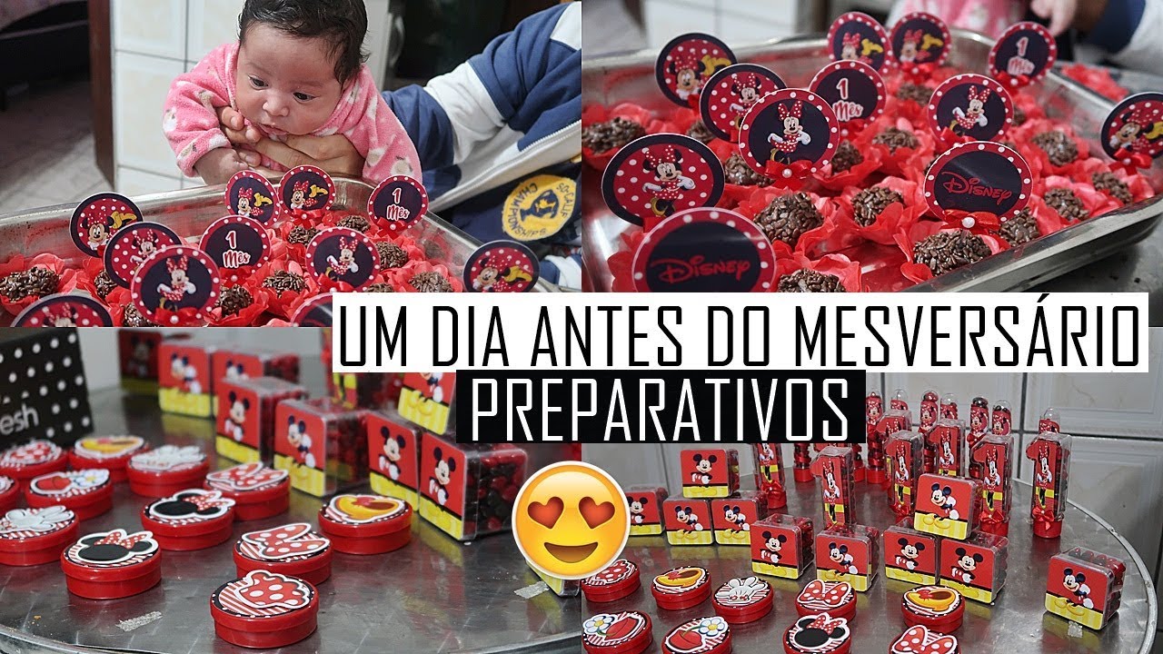 UM DIA ANTES | PREPARATIVOS PARA O 1º MESVERSÁRIO DA ALICE ♡ VLOG