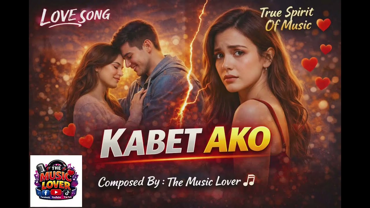 KABET AKO (LYRICS) Napaka Sakit Maging Kabet | Composed By: The Music Lover 🎶 (03-07-2026)