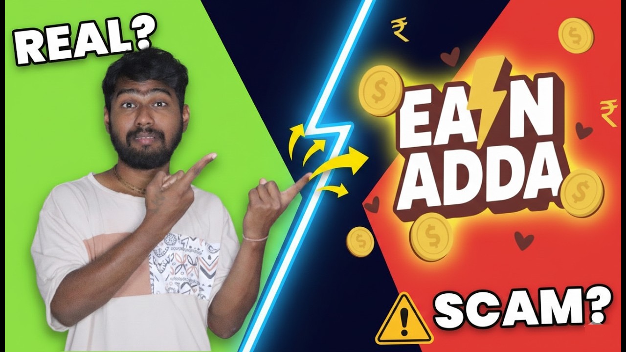 Earn Adda App Real or Fake? 😱 Play & Earn Cash Truth | Full Review 2026 | Withdrawal Proof?