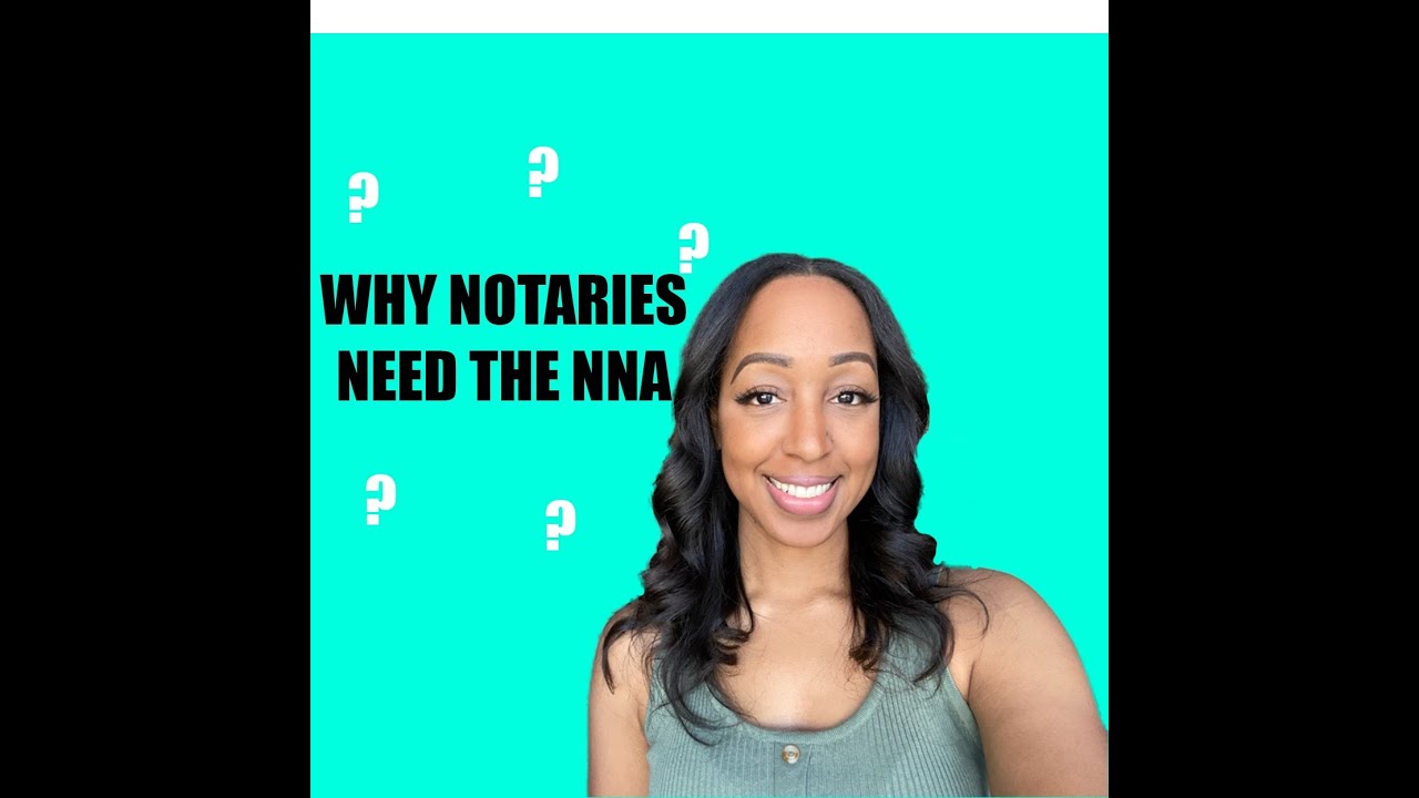 Notaries and Signing Agents NEED to join the National Notary Association