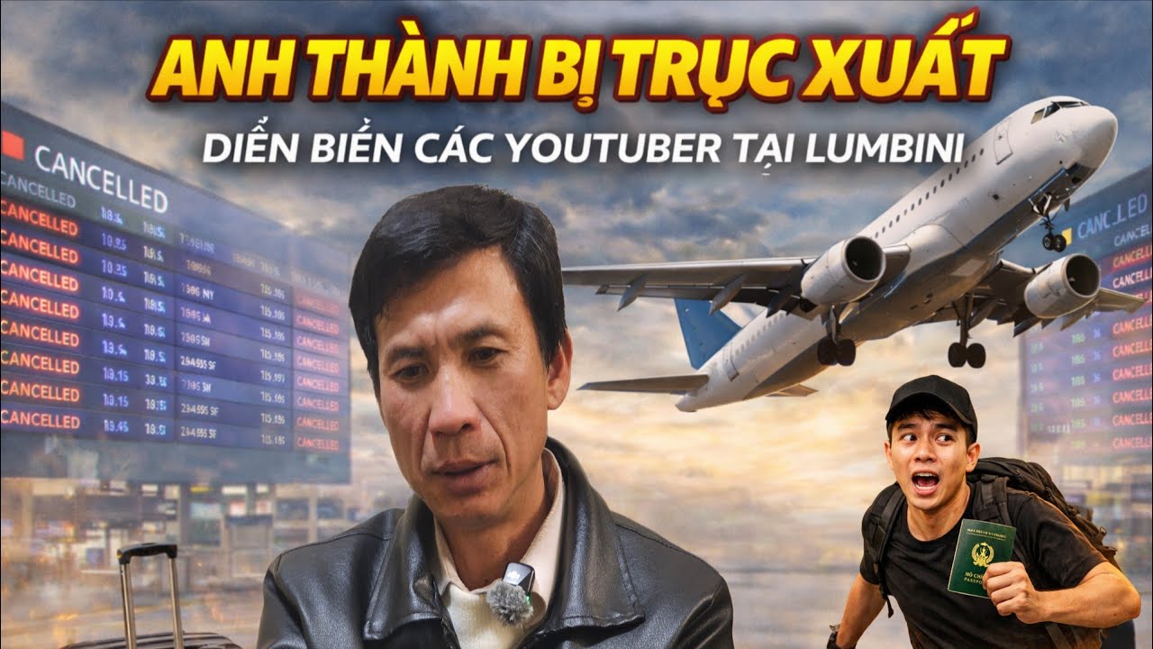 Anh Thành lên tiếng về vụ trục xuất & tin mới nhất các YouTuber.., 🛑 Vàng đang phát trực tiếp!