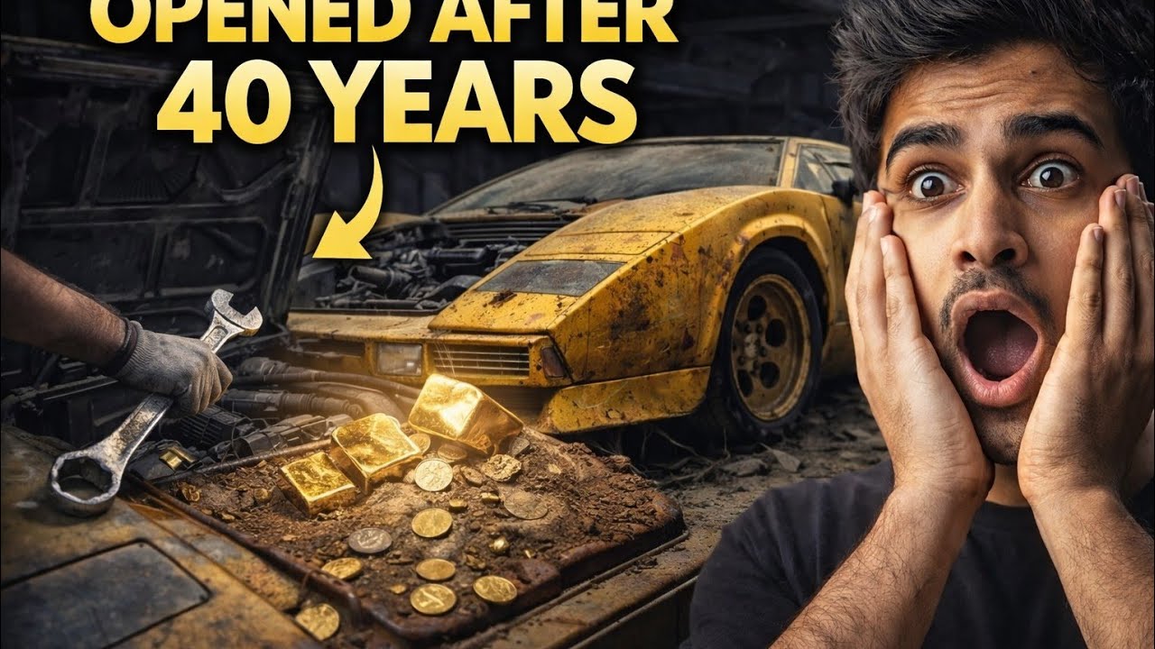 Abandoned Lamborghini Restoration Hide A Secret |  ASMR Satisfying Restoration