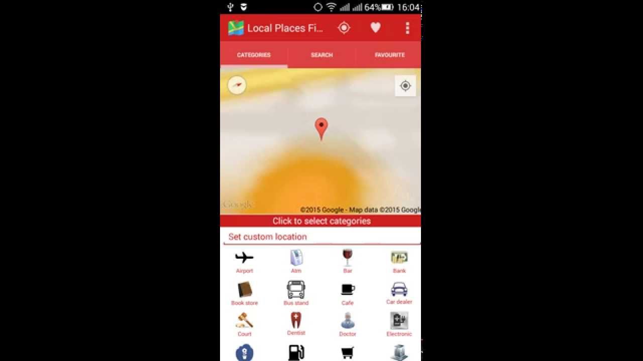 Local places finder