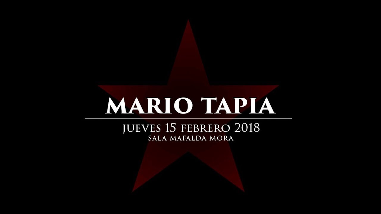 [M&Uacute;SICA] Mario Tapia en vivo