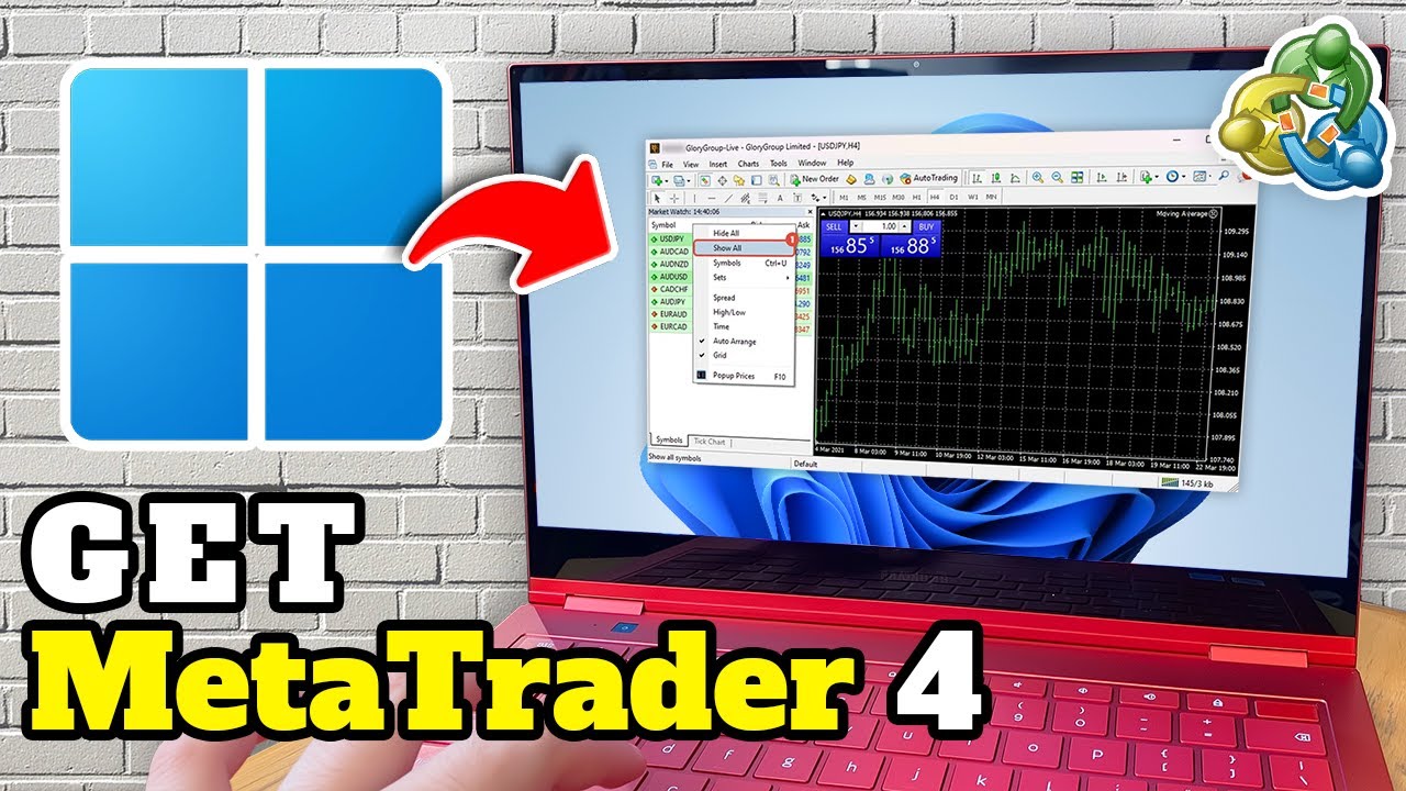 Как загрузить MetaTrader 4 на ноутбук | Windows 11/10