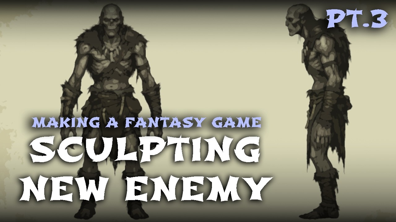 Conquering Fear and Insecurity as an Artist -  Undead Ice Giant Character