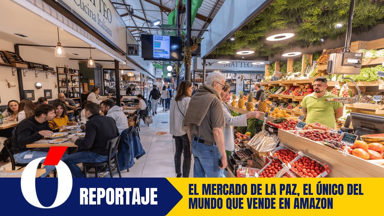 El mercado de La Paz, el único del mundo que vende en Amazon