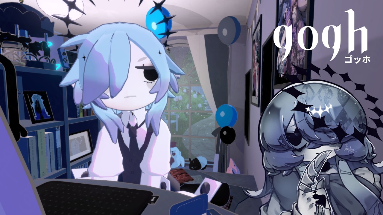 【gogh: Focus with Your Avatar】ぽつぽつしゃべりながら裏でさぎょうするやつ【VTuber/リクルティカ】
