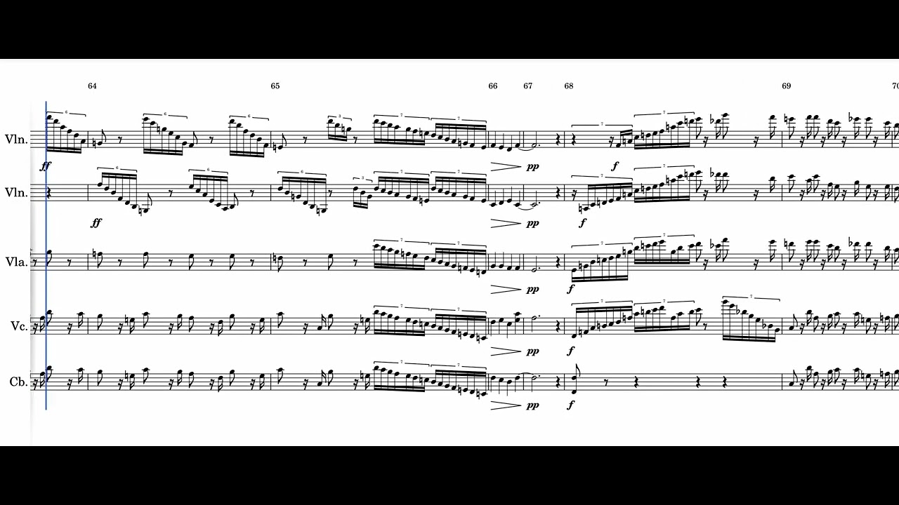 Trio Poem for Strings, Op. 19