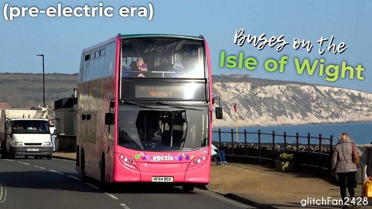 Buses on the Isle of Wight, England 2026