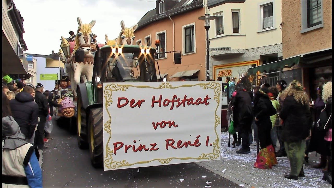 Rosenmontagszug Gerolstein 2017 - Zusammenfassung in  Full HD