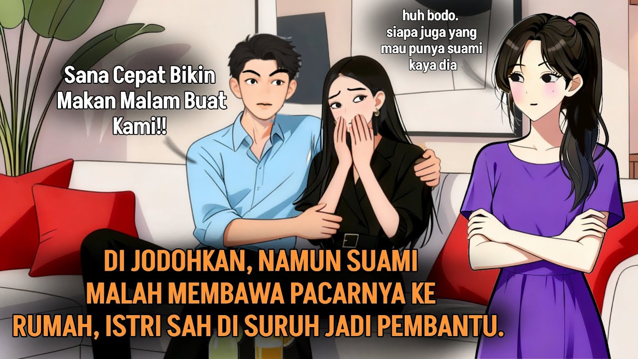 PEMBALASAN ISTRI YANG TAK DI INGINKAN. || KAWIN KONTRAK. #animasidrama