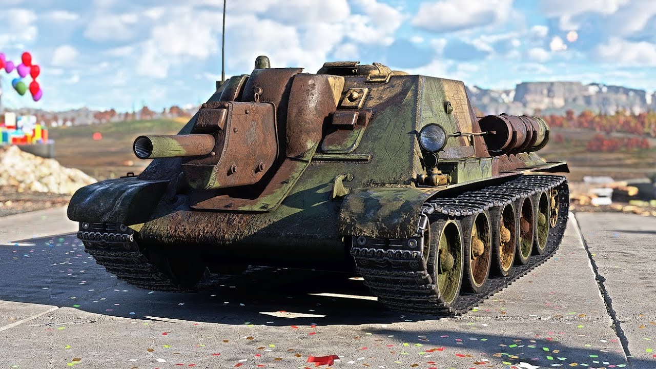 The Perfect Tank If You Want An Easy Day || SU-122 in War Thunder