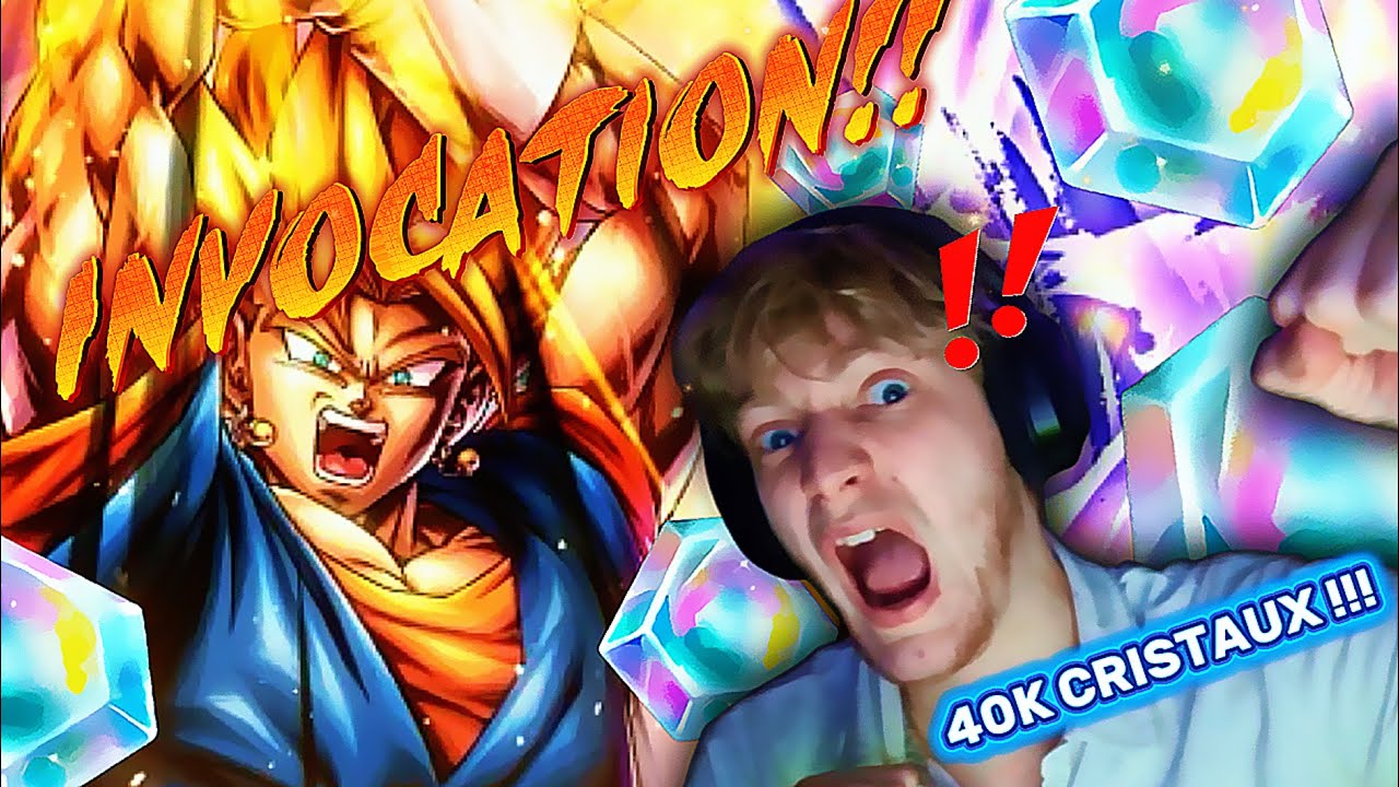40K CRISTAUX !! VEGETTO LEGENDS INVOCATIONS - DBL 