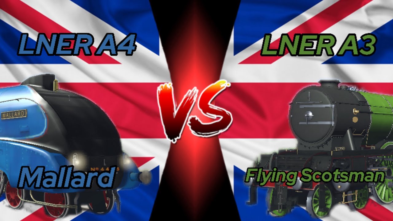 (Viewer’s Request) Flying Scotsman Vs. Mallard!!!