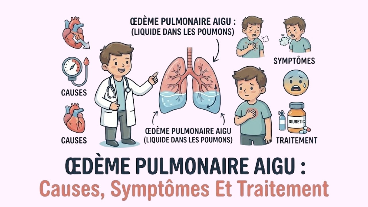 Œdème Pulmonaire Aigu : Causes, Symptômes Et Traitement