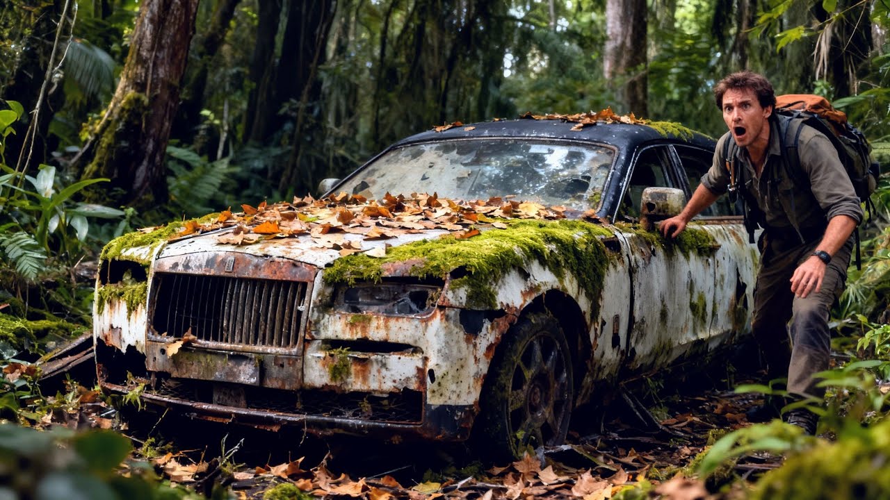 ASMR car restoration! Restoration of a badly damaged Rolls-Royce car to like new condition