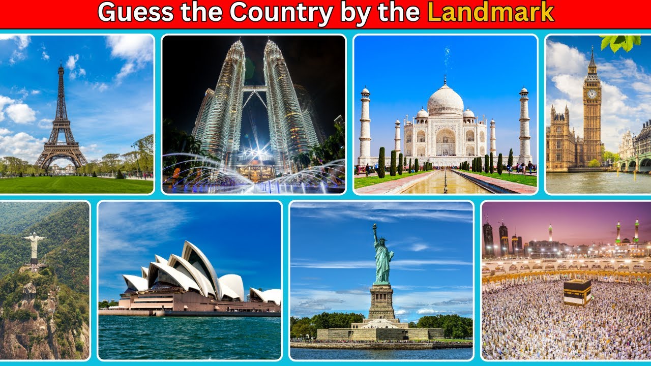 Guess the Country by Its Famous Landmark! 🌍 | Fun Landmark Quiz Challenge