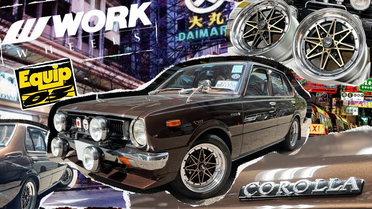 KE50 懷舊改裝 - 76版 Corolla 換新鈴！#70sToyota #WORKWHEELS