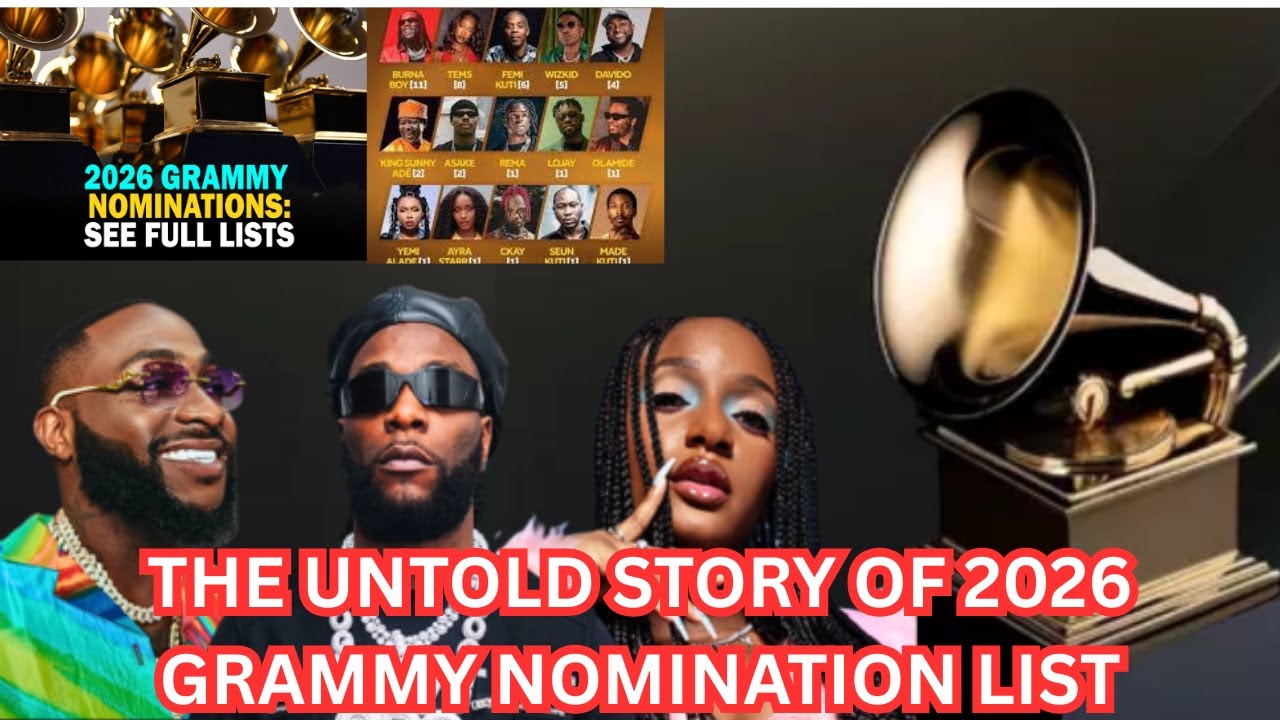 2026 Grammy Shock: Davido, Burna Boy & Ayra Starr Go Head-to-Head! Who Will Win?