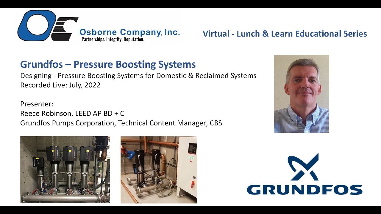 Designing - Pressure Boosting Systems for Domestic and Reclaimed Systems - Grundfos (2022)