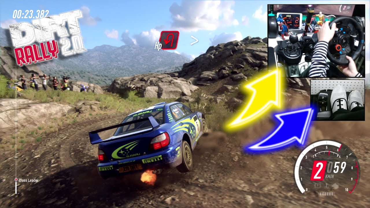 Subaru Impreza WRC GDB Argentina / Logitech G29 DiRT Rally 2.0 DLC
