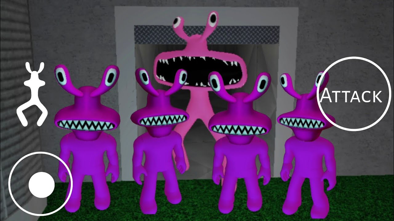 Rainbow Friends Full Gameplay But Everyone Is Pink