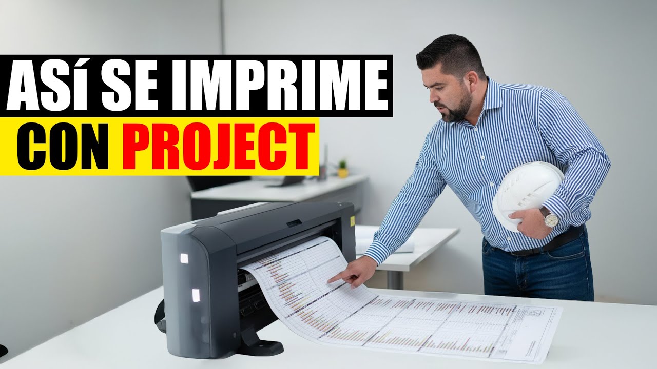 Cómo Imprimir una Carta Gantt en Project  | CVA Capacitación