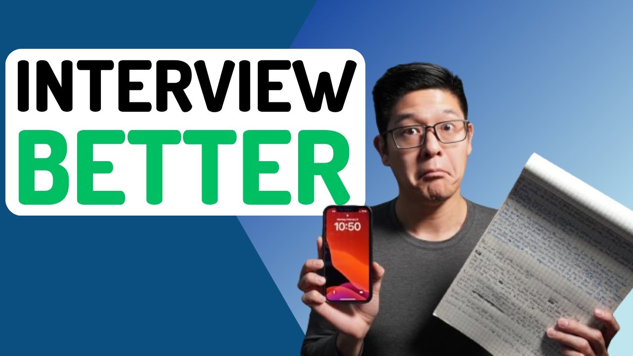 How to IMPROVE your interview skills (this actually works)