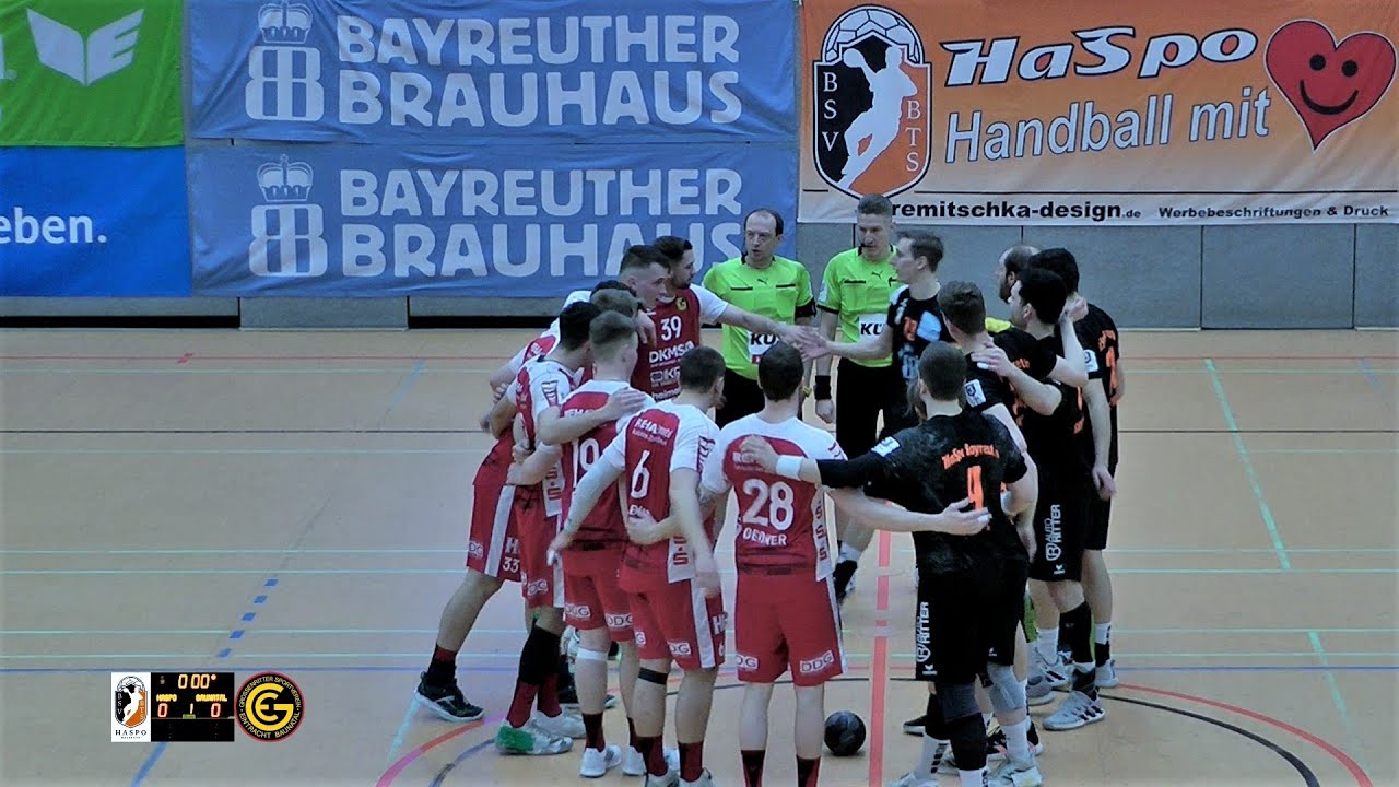 HaSpo Bayreuth – GSV Eintracht Baunatal, 1.Halbzeit (25.03.2023 Herren 3.Liga Ost)