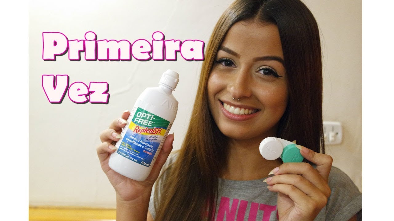 COMO COLOCAR LENTES DE CONTATO FÁCIL E RÁPIDO | Mikaella Nunes