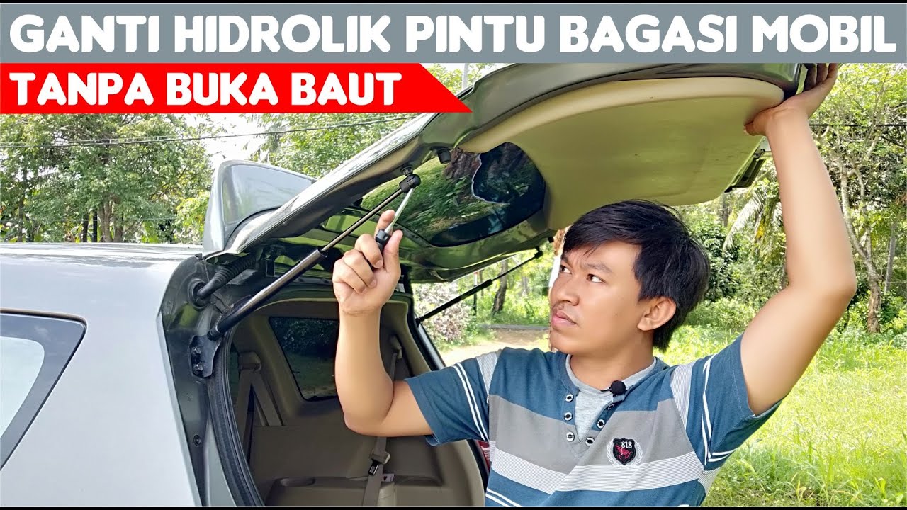 CARA GANTI HIDROLIK SHOCK PINTU BAGASI ERTIGA TANPA PERLU BUKA BAUT