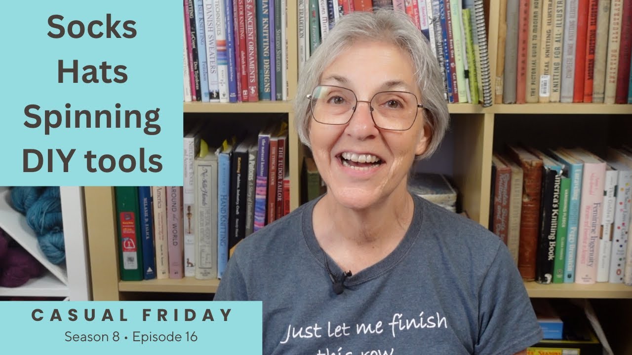 Summer Knitting and Tour de Fleece Progress //  Casual Friday S8E16