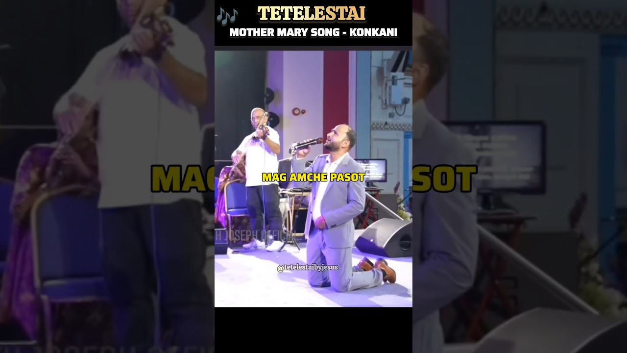 Mother Mary at the Foot of the Cross | Konkani Song | Tetelestai Retreat UK #shorts #viral
