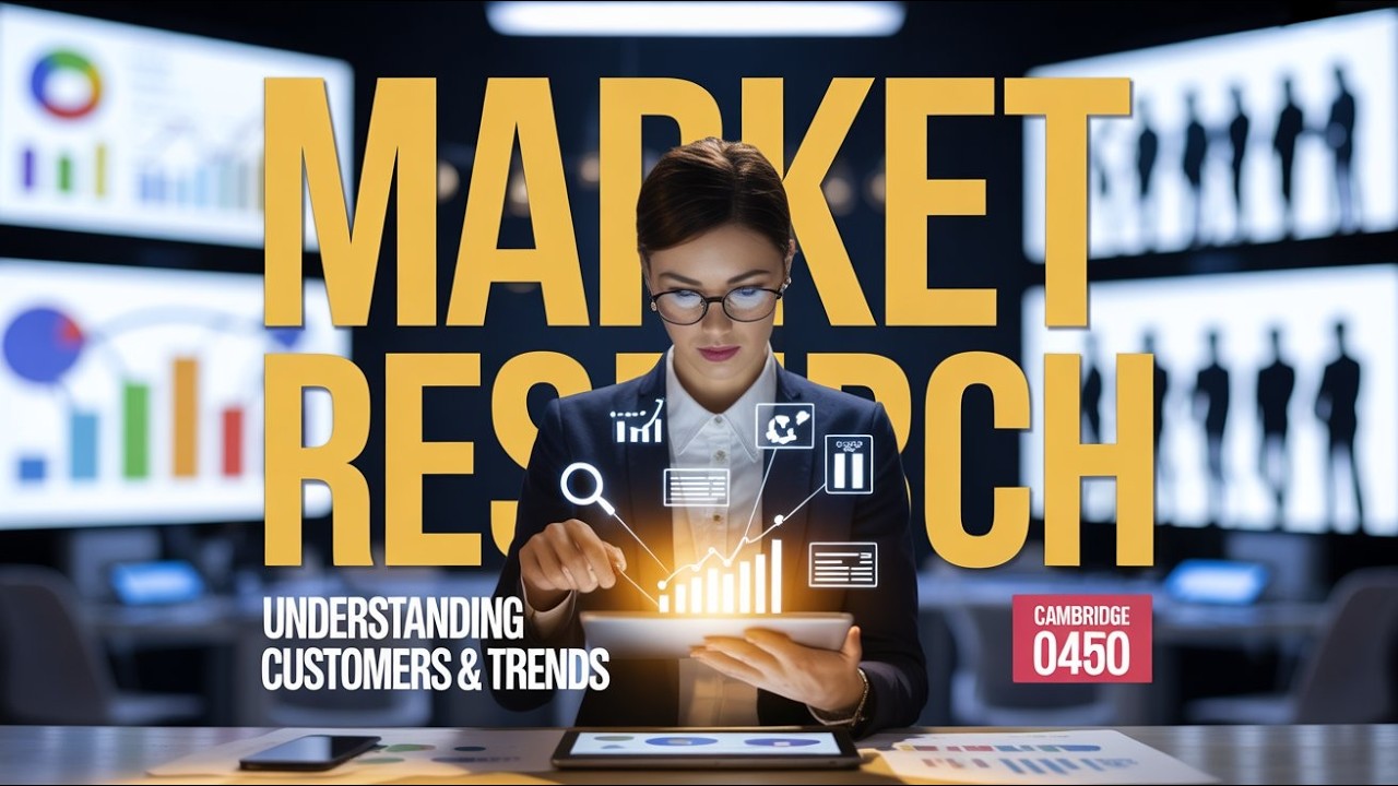 3.2 Market Research: 0450 Business Studies Cambridge IGCSE