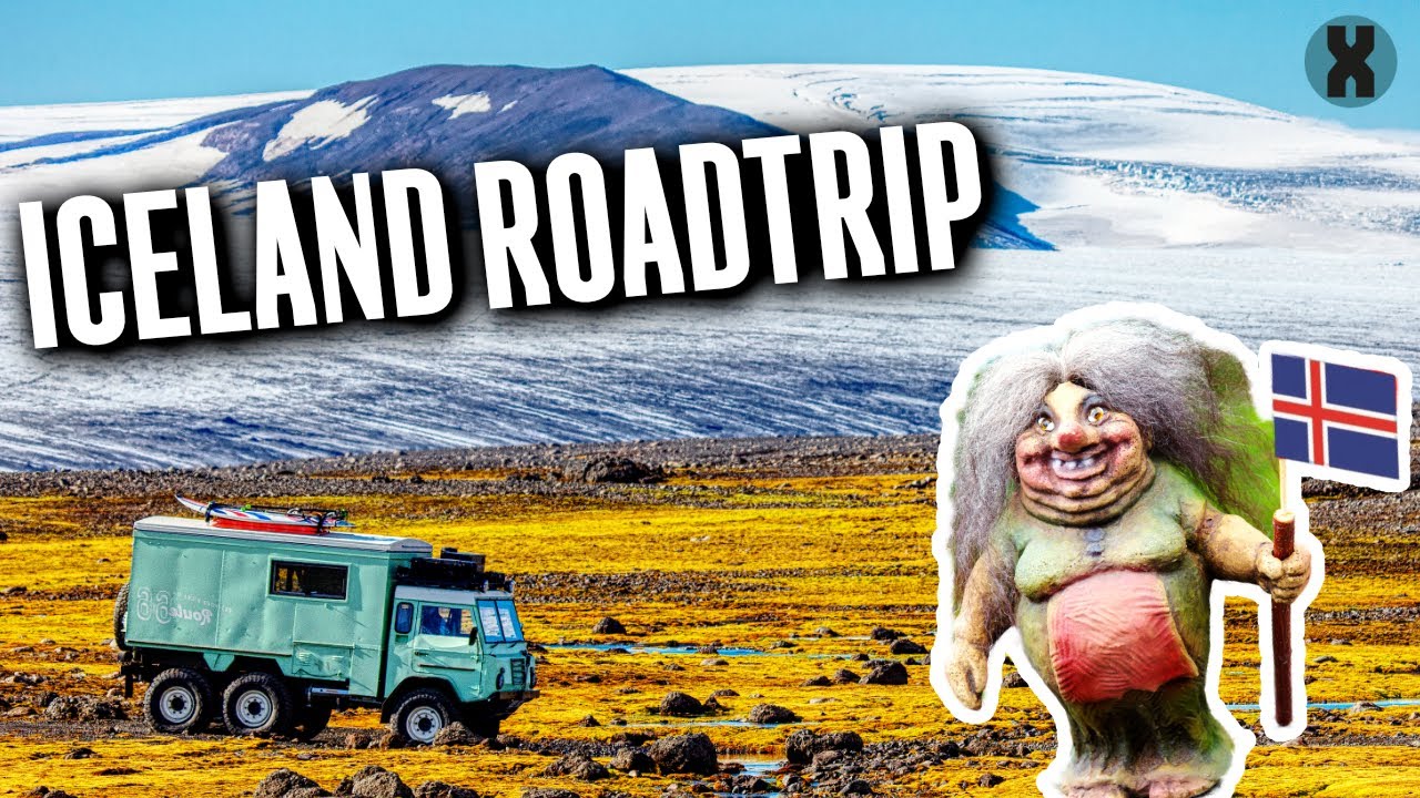 🧌 Island Offroad Camping Tour || Reise-Doku || Oldie Cnuts erste Reise (4K)