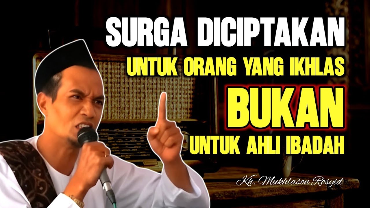 Ibadah Demi Surga Bisa Menggugurkan Tauhid? Kajian Gus Son