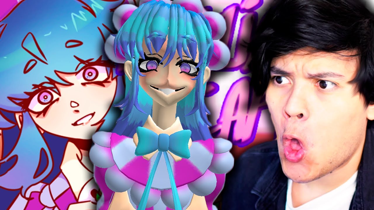 Este JUEGO es PEOR que YANDERE!! (ESTA RELOCA) 😱😱!!! - Amelia's Cafe