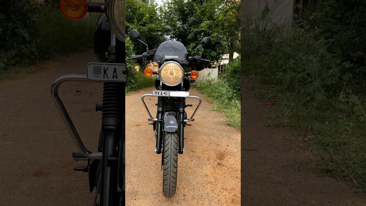 Modified Kawasaki W175 #kawasaki #bikelover #bikelife #smooth