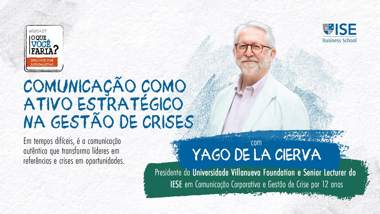 Comunicação como ativo estratégico na gestão de crises | Diálogos com Especialistas