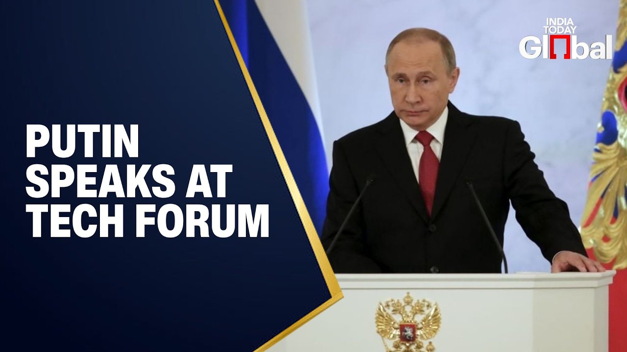 LIVE: Putin Addresses &ldquo;Technology of the Future&rdquo; Forum