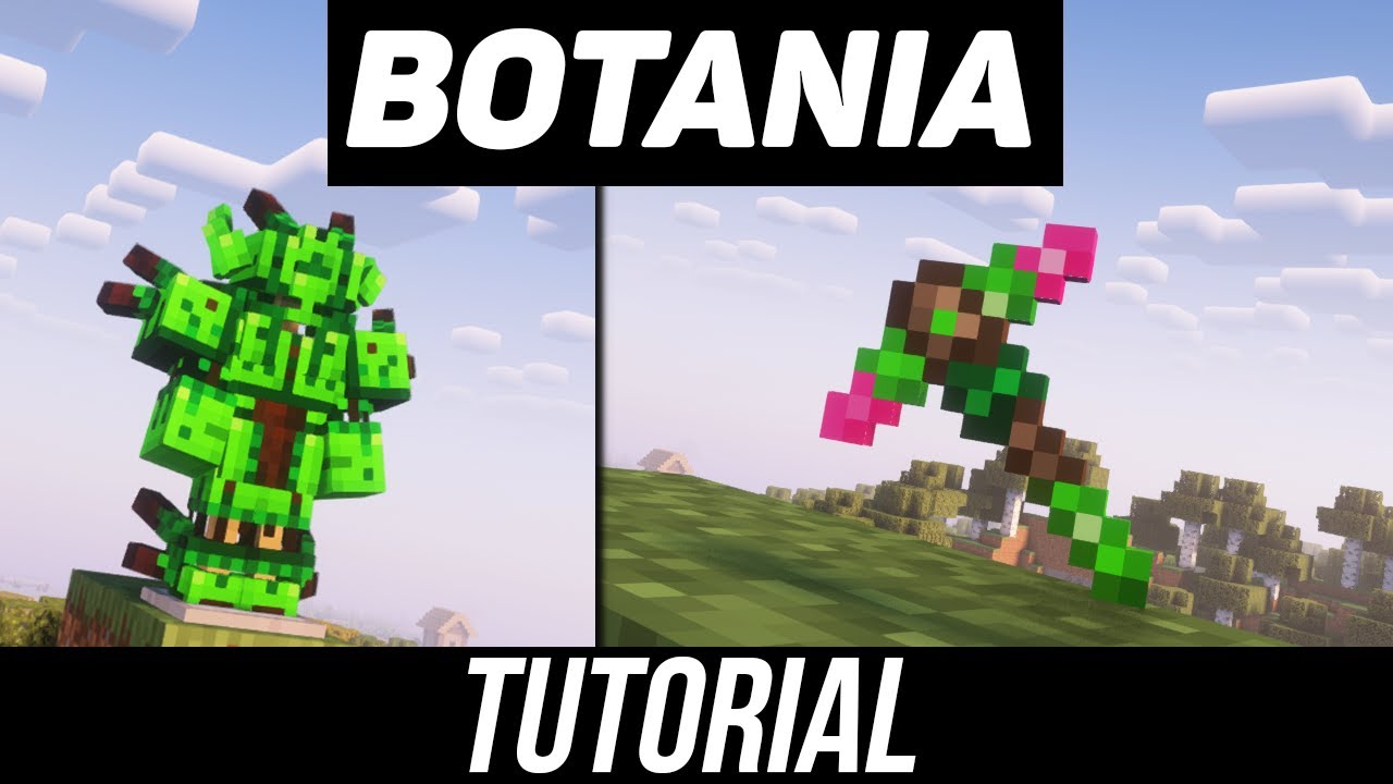 Botania tutorial / guide 1.16.5 + Terrasteel prodaction (minecraft java edition)